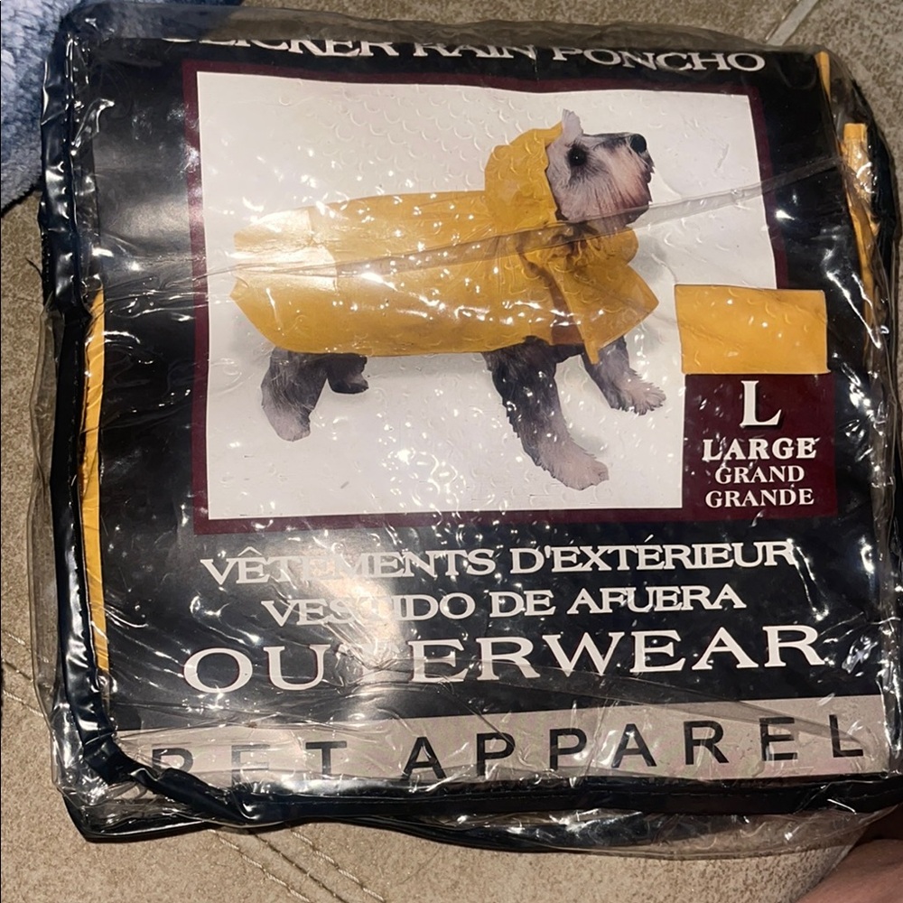 Yellow Rain Poncho